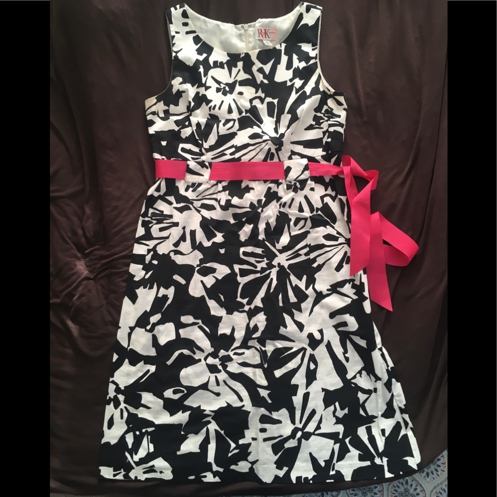 Beautiful floral woman dress